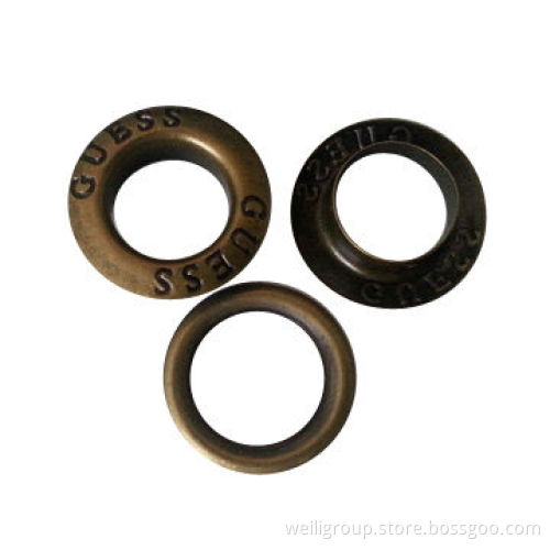 Eyelet, made of brass